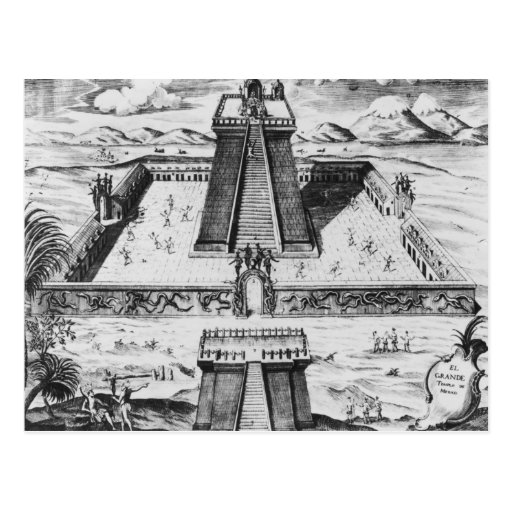 The Templo Mayor at Tenochtitlan Postcards
