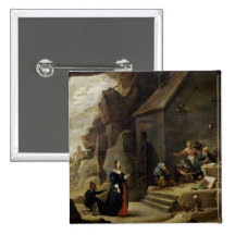 The Temptation of St. Anthony 2 Buttons