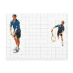 The Tennis Serve Post Card