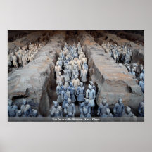 The Terra-cotta Warriors, Xi'an, China Print