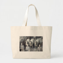 The Terracotta Army Warriors Canvas Bags
