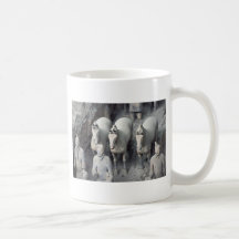 The Terracotta Army Warriors Coffee Mugs