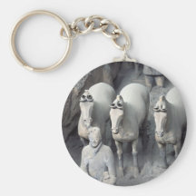 The Terracotta Army Warriors Keychains