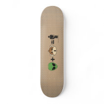 The Terrestrial Freewill Project Skateboard Deck