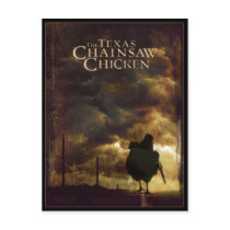 THE TEXAS CHAINSAW CHICKEN POST CARD