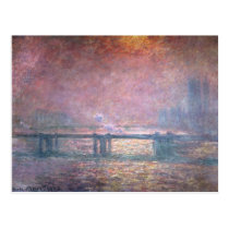 The Thames at Charing Cross, 1903 postcards