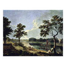 The Thames At Twickenham By Wilson Richard Invitations