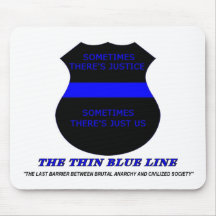 The Thin Blue Line Mousepad