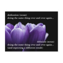 The thin line between dedication and delusion