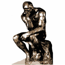 The Thinker by Auguste Rodin - Photo sculpture