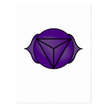 The Third Eye Chakra Postcard