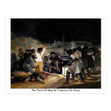 The Third Of May By Francisco De Goya Post Card