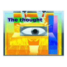 The thought! postcard