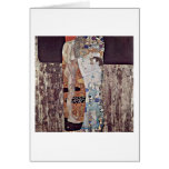 The Three Ages Of Woman By Gustav Klimt Greeting Cards