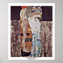 The Three Ages Of Woman By Klimt Gustav Posters