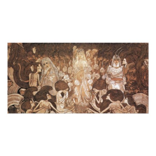 The Three Brides By Toorop Jan (Best Quality) Photo Card