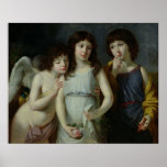 The Three Children of Monsieur Langlois Print
