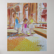 the three dancers by adrianpridgen poster