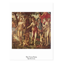 The Three Fates By Sodoma Postcards