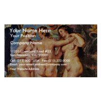 The Three Graces,  By Rubens, Peter Paul Business Cards