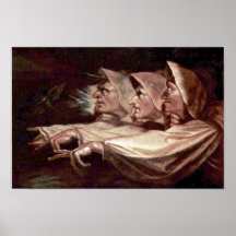 The Three Witches English - The Weird Sisters Or T Print