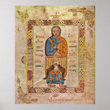 The Tier Gospels folio  The Tetramorph by Thomas Poster