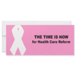 The time is now for health care reform rack cards