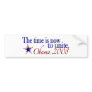 The Time is Now to Unite (Obama 2008) Bumper Stickers