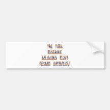 The Time Machine; Religions most feared invention! Bumper Sticker