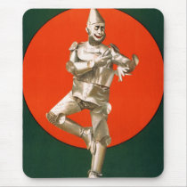 The Tin Man from The Wizard of Oz Mousepads