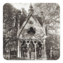 The Tomb of Abelard and Heloise, built in 1817 Square Stickers