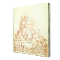 The Tomb of Pope Urban VIII (1568-1644) by Gianlor canvas prints