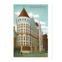 The Tombs and Criminal Court Building, NY Post Card