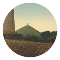 The Tombs, Waterloo, Belgium Round Sticker