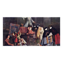 The Tooth-Puller By Longhi Pietro (Best Quality) Photo Cards