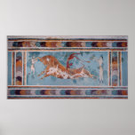 The Toreador Fresco, Knossos Palace, Crete Print