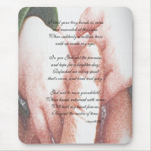 The Touch of a Grandchild Mouse Pads