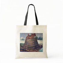 The Tower Of Babel. By Pieter Bruegel Tote Bag