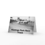 the track, Hastings Park Race Track Greeting Cards