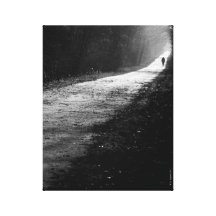 The Trail wrapped canvas Canvas Print