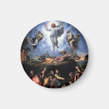 The Transfiguration Fine art Fridge Magnets