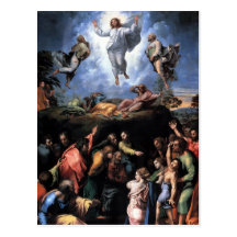 The Transfiguration Fine art Post Card