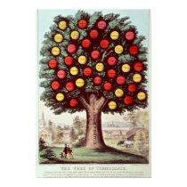 The Tree of Temperance, 1872 posters