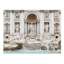 The Trevi Fountain (Italian: Fontana di Trevi) Post Cards