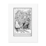 The Trial of the Knave of Hearts Postcard