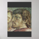The Tribute Money  By Masaccio (Best Quality) Poster