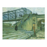 The Trinquetaille Bridge by Vincent van Gogh Post Cards