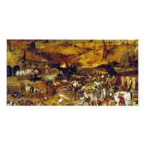 The Triumph of Death by Pieter Bruegel the Elder Photo Card Template