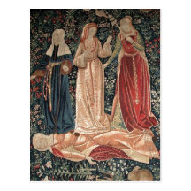 The Triumph of Death , or The 3 Fates Flemish tape Post Cards