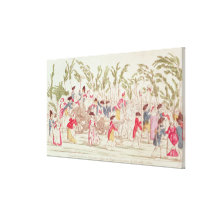The Triumphant Parisian Army Returning Gallery Wrapped Canvas